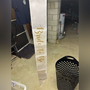 Bride to Be Sash